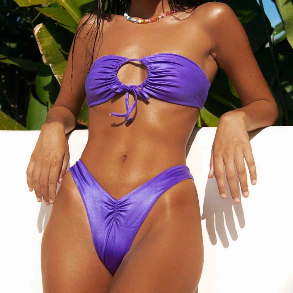 Hard Swimwear Maia Silky Purple Bikini